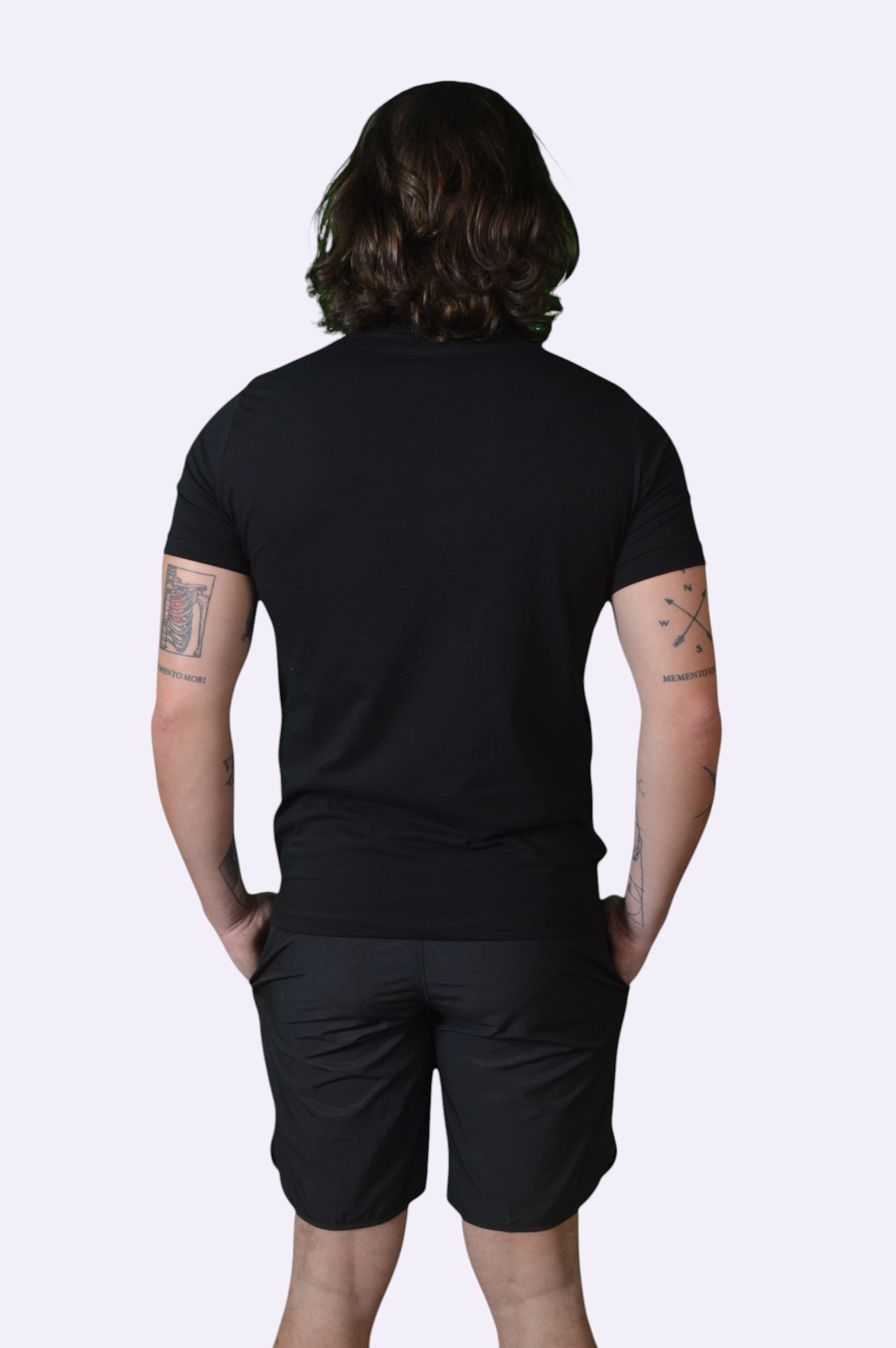 Caimento da camiseta preta Weel Suited